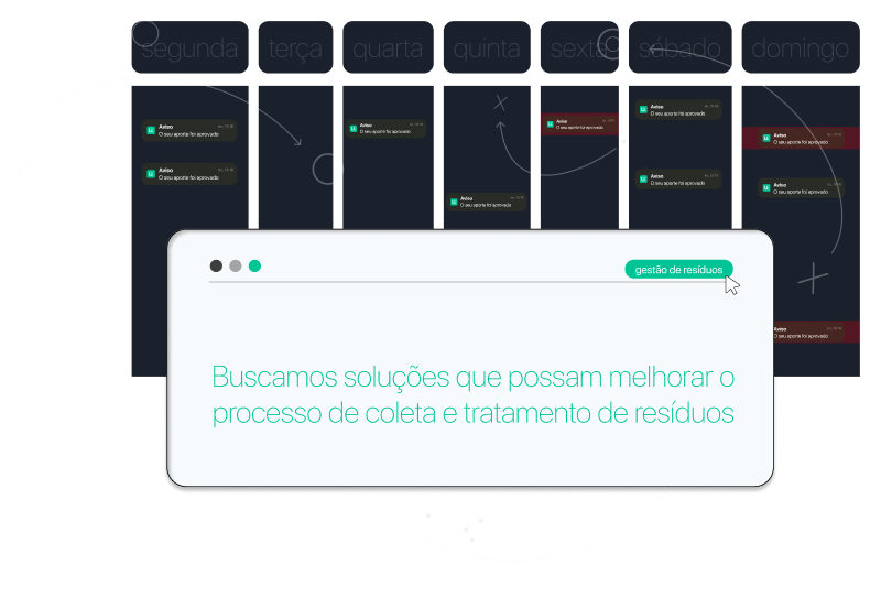 Card - Coleta de resíduos
